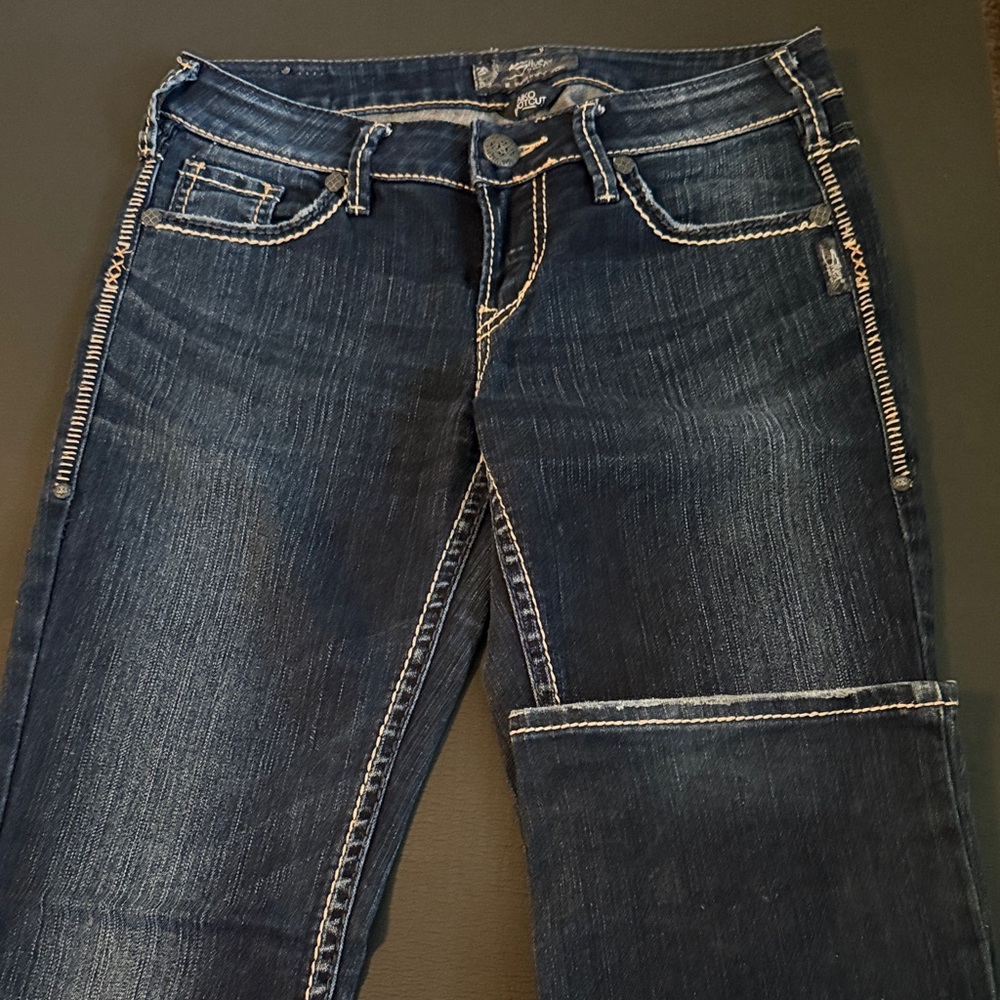 EUC Silver Jeans Co Aiko bootcut W27/L33 Dark Blue Women's Jeans